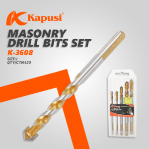 MASONRY DRILL BITS SET_K-3608