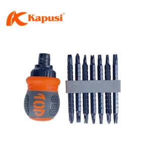 STUBBY RATCHET SCREWDRIVER SET_K-9207