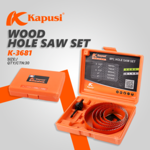 WOOD HOLE SAW SET_K-3681